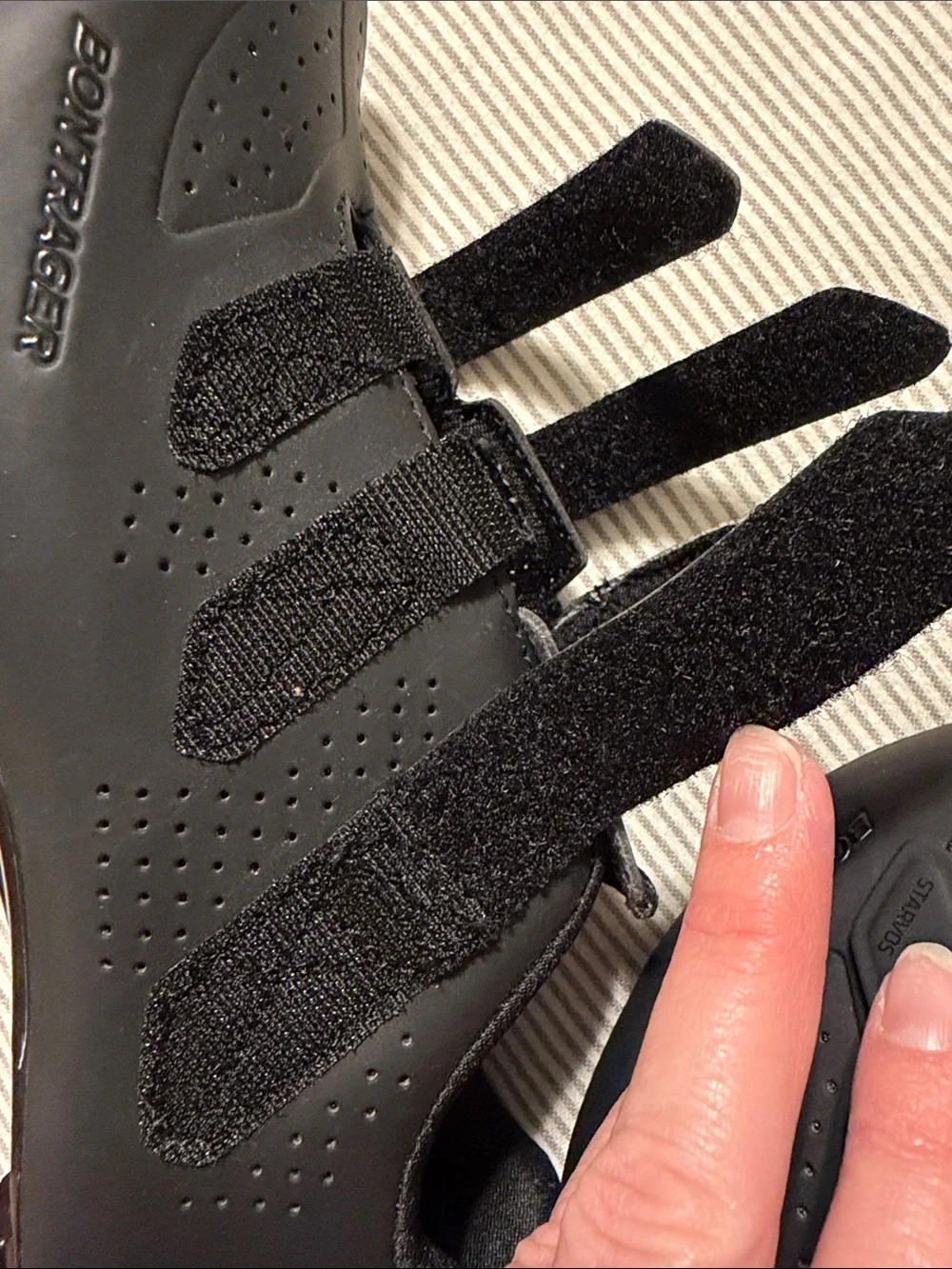 Bontrager Vella Women's Road Cycling Shoes Black Spin Bike Clip In Size 6